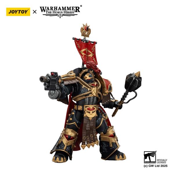 Warhammer 40,000: Sons of Horus Actionfigur Legion Cataphractii Praetorwith Combi-Melta and Power Maul 14 cm