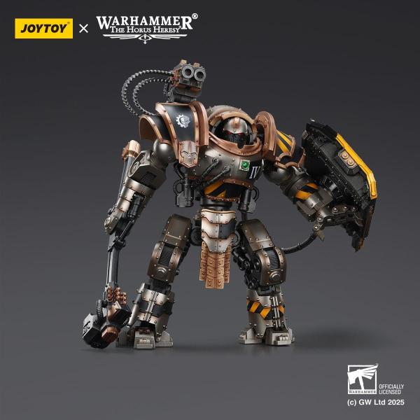 Warhammer The Horus Heresy Actionfigur Iron Warriors Iron Circle Domitar-Ferrum Class Battle-automata with Karceri Battle Shield 24 cm