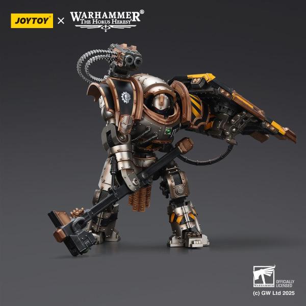 Warhammer The Horus Heresy Actionfigur Iron Warriors Iron Circle Domitar-Ferrum Class Battle-automata with Karceri Battle Shield 24 cm