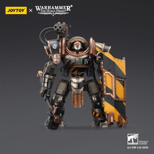 Warhammer The Horus Heresy Actionfigur Iron Warriors Iron Circle Domitar-Ferrum Class Battle-automata with Karceri Battle Shield 24 cm