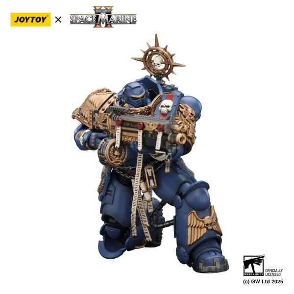 Warhammer 40,000: Space Marine 2 Actionfigur Ultramarines Heavy Relic Primus Armor with Heavy Relic Bolt Rifle 13 cm