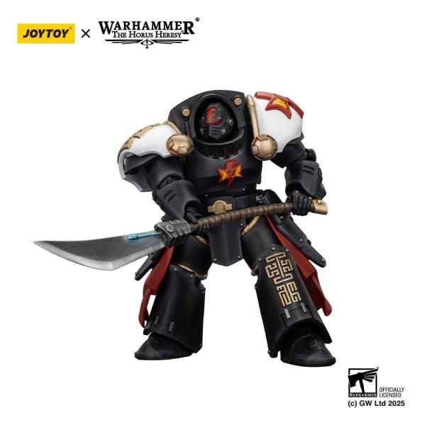 Warhammer The Horus Heresy Actionfigur White Scars Ebon Keshig Terminator 2 with Power Glaive 13 cm