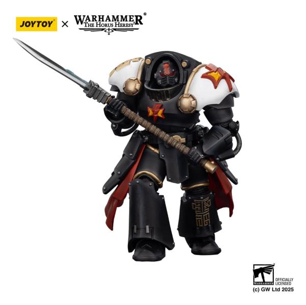 Warhammer The Horus Heresy Actionfigur White Scars Ebon Keshig Terminator 2 with Power Glaive 13 cm