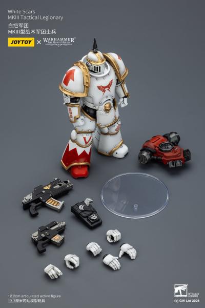 Warhammer The Horus Heresy Actionfigur White Scars MKIll Tactical Legionary 12 cm