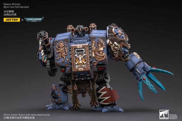 Warhammer 40k Actionfigur 1/18 Space Wolves Bjorn the Fell-Handed 19 cm