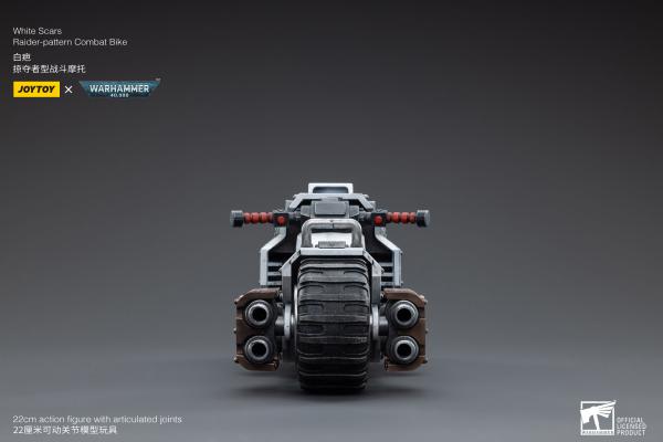 Warhammer 40k Fahrzeug 1/18 White Scars Raider-pattern Combat Bike 22 cm