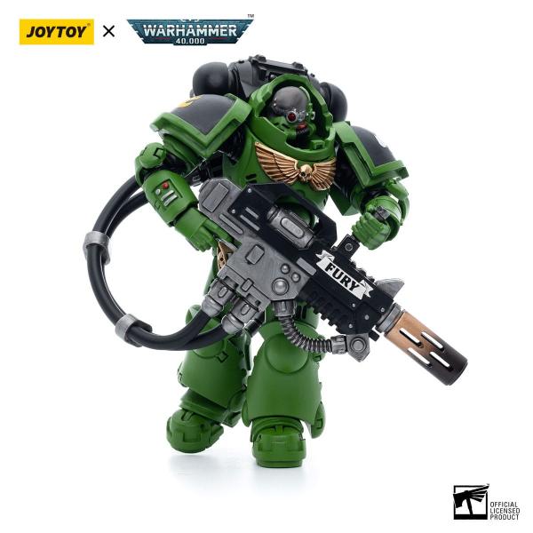 Warhammer 40k Actionfigur 1/18 Salamanders Eradicators Sergeant Bragar 12 cm