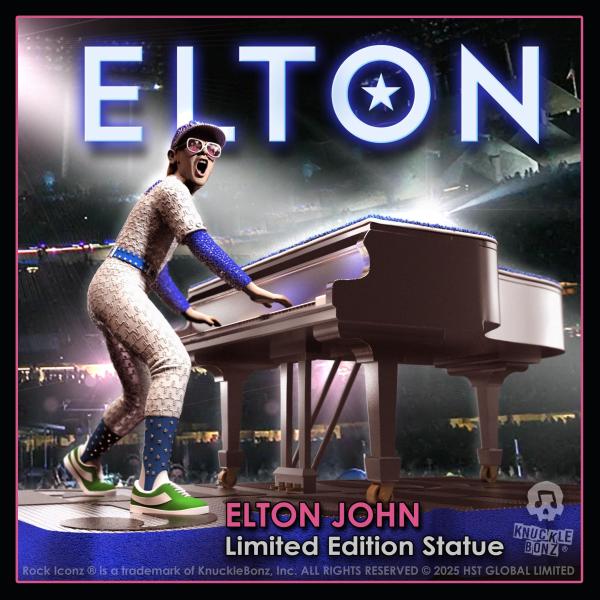 Elton John Rock Iconz Statue 19 cm