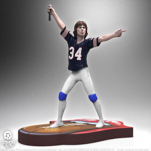 Rolling Stones Rock Iconz Statue Mick Jagger US Tour 1981 (Black Jersey) 22 cm