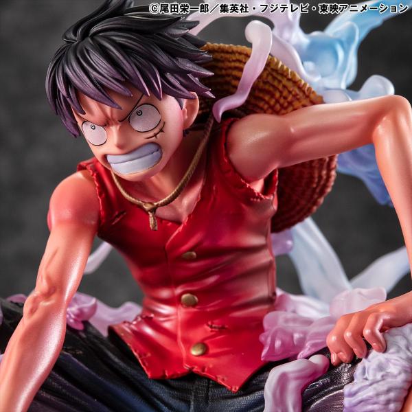 One Piece P.O.P PVC Statue Monkey D. Ruffy Gear 2 Limited Edition 19 cm
