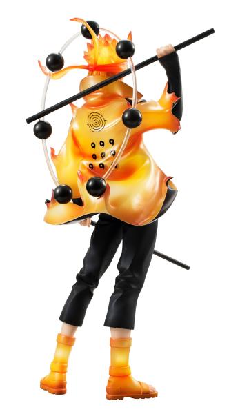 Naruto Shippuden G.E.M. Serie PVC Statue Naruto Uzumaki Six Paths Sage Mode 15th Anniversary Ver. 22 cm