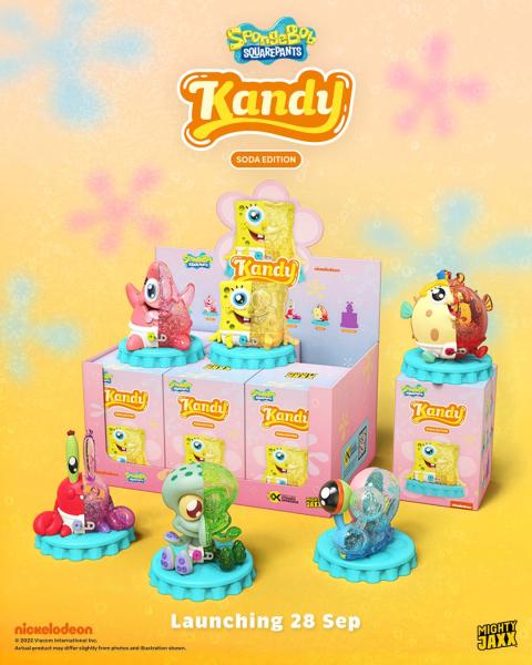 Spongebob Schwammkopf Blind Box Kandy x Jason Freeny Collection Spongebob (Soda Edition) 1 Stück