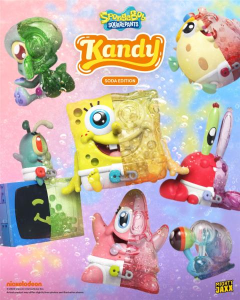 Spongebob Schwammkopf Blind Box Kandy x Jason Freeny Collection Spongebob (Soda Edition) 1 Stück