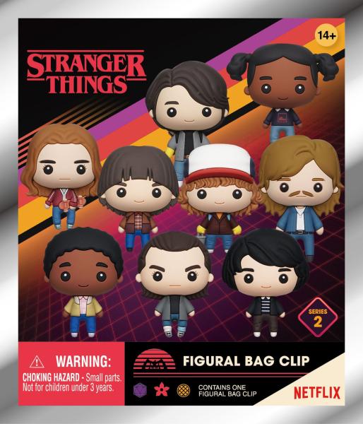 Stranger Things 3D PVC-Taschenanhänger Series 2 1 Stück