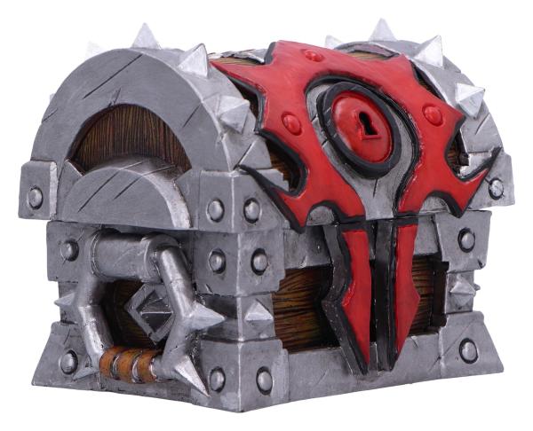 World of Warcraft Aufbewahrungsbox Treasure Chest Horde War 11 cm