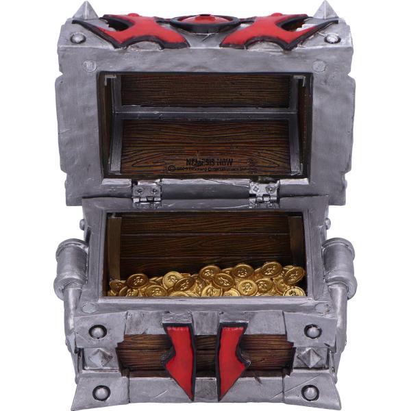 World of Warcraft Aufbewahrungsbox Treasure Chest Horde War 11 cm