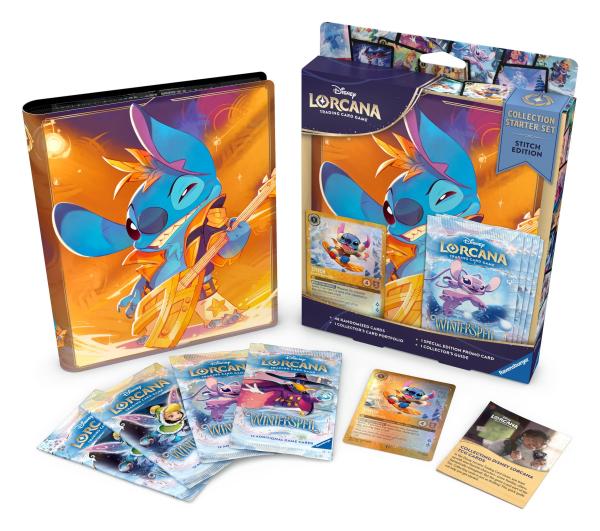 Disney Lorcana TCG Starterset für Sammler Stitch Edition *Englische Edition*