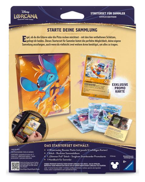 Disney Lorcana TCG Starterset für Sammler Stitch Edition *Deutsche Edition*
