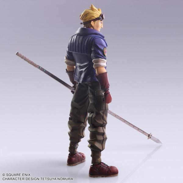 Final Fantasy VII Bring Arts Actionfigur Cid Highwind 15 cm
