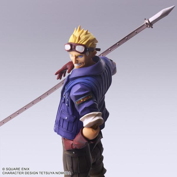 Final Fantasy VII Bring Arts Actionfigur Cid Highwind 15 cm