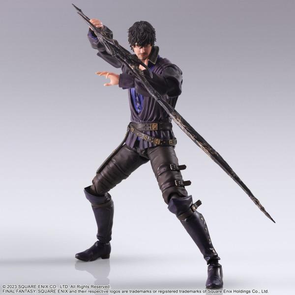 Final Fantasy XVI Bring Arts Actionfigur Barnabas Tharmr 15 cm