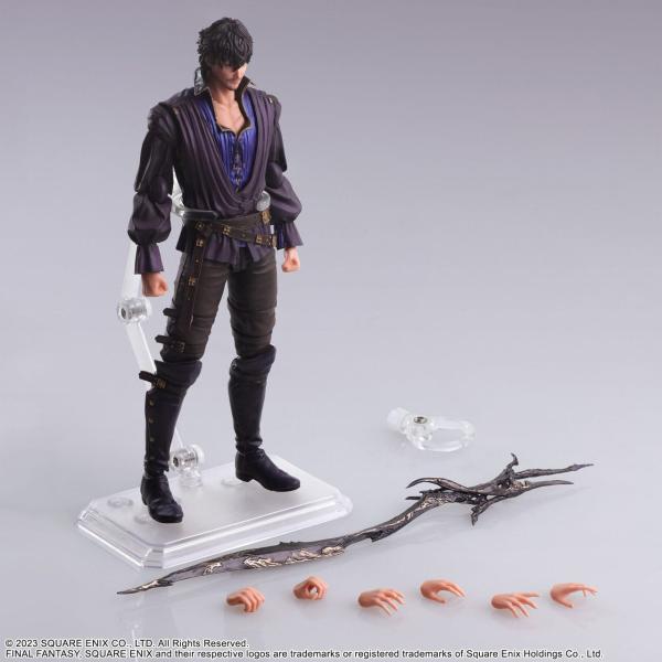 Final Fantasy XVI Bring Arts Actionfigur Barnabas Tharmr 15 cm
