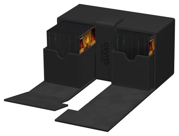 Ultimate Guard Twin Flip'n'Tray 200+ Xenoskin - Black