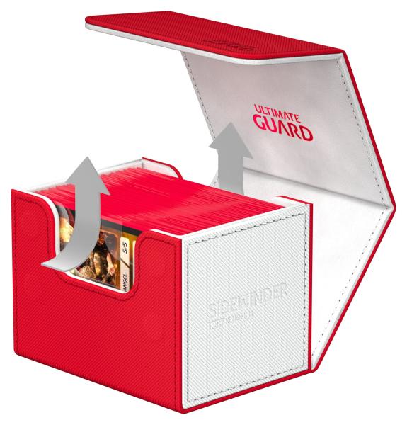 Ultimate Guard Sidewinder 100+ XenoSkin SYNERGY Rot/Weiß