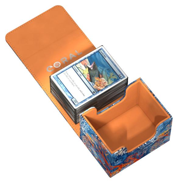 Ultimate Guard Sidewinder 100+ Xenoskin 2025 Exclusive "Coral Places" - Fiery Reef