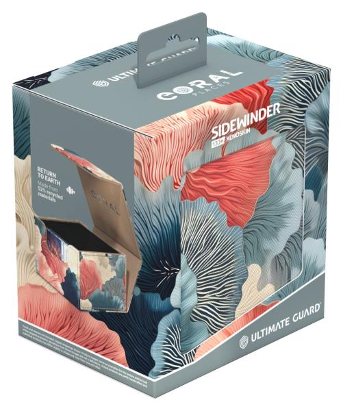 Ultimate Guard Sidewinder 133+ Xenoskin "Coral Places" - Reef Flowers
