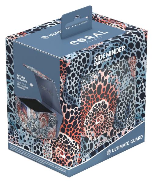 Ultimate Guard Sidewinder 133+ Xenoskin "Coral Places" - Twilight Tide