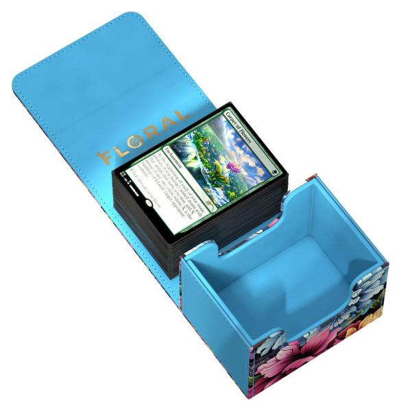 Ultimate Guard Sidewinder 100+ Xenoskin "Floral Places" - Springbloom Meadow