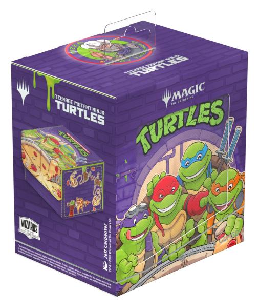 Ultimate Guard Sidewinder 133+ Xenoskin Magic: The Gathering | Teenage Mutant Ninja Turtles - Pizza Box