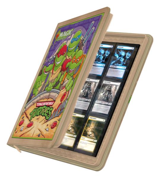 Ultimate Guard Zipfolio 480 Xenoskin Magic: The Gathering | Teenage Mutant Ninja Turtles - Pizza Box