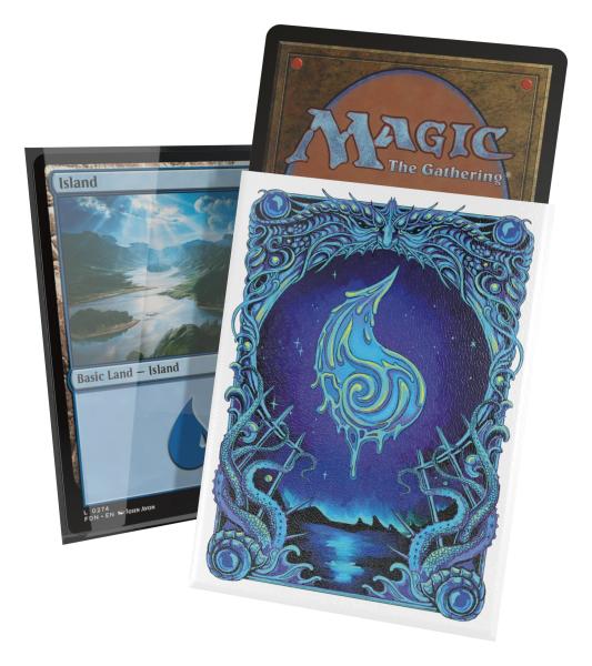Ultimate Guard Art Sleeves Magic: The Gathering "Mana Token" - Island