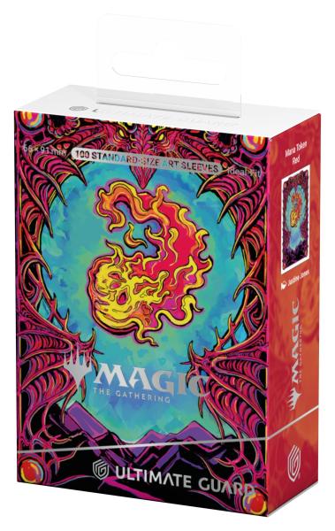Ultimate Guard Art Sleeves Magic: The Gathering "Mana Token" - Mountain