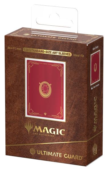 Ultimate Guard Art Sleeves sind Premium-Hüllen für Magic: The Gathering mit offiziell lizenzierten Artworks aus dem Magic-Set "XYZ". Die strukturierte Rückseite sorgt für ein hervorragendes Mischgefühl, während der farbintensive Aufdruck kratz- und abrieb