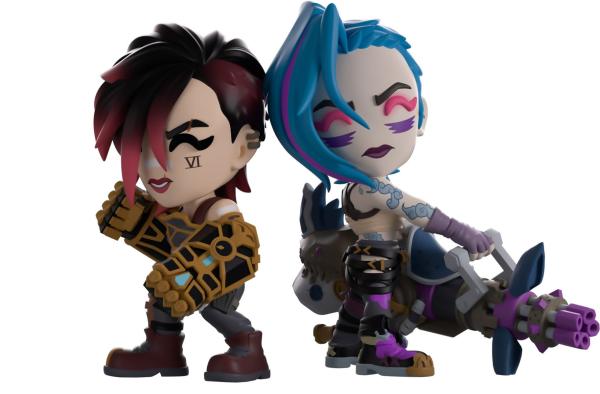 Arcane Vinyl Figuren 2er-Pack Vi & Jinx 11 cm