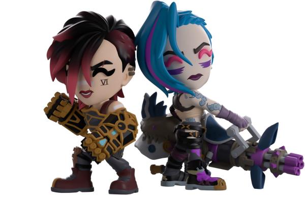 Arcane Vinyl Figuren 2er-Pack Vi & Jinx 11 cm
