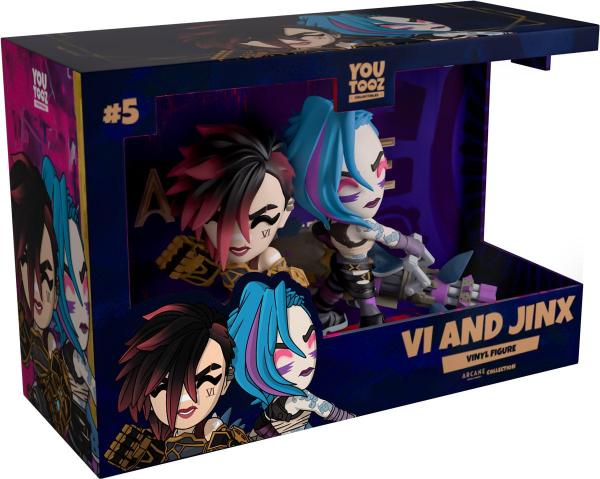 Arcane Vinyl Figuren 2er-Pack Vi & Jinx 11 cm