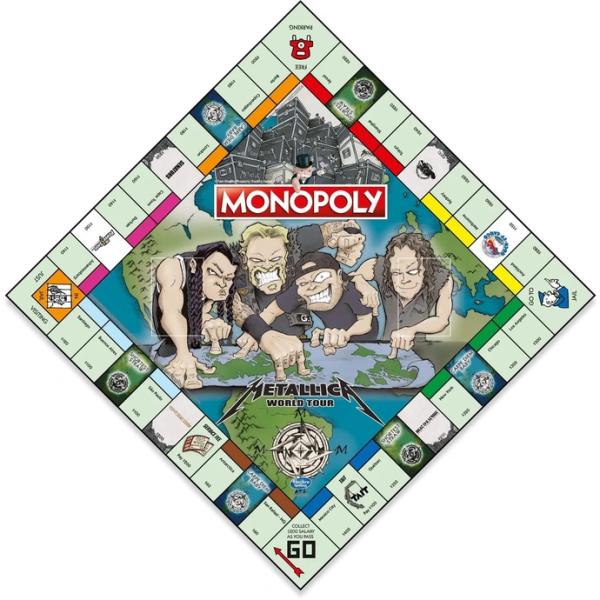 Metallica Monopoly Metallica World Tour *French Version*