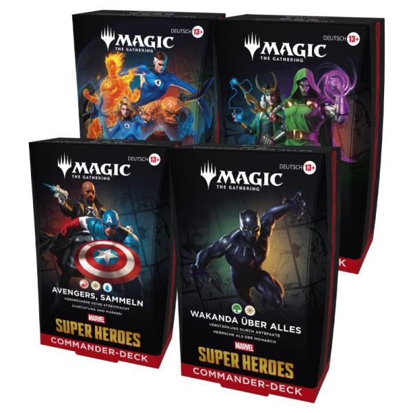Magic the Gathering - Marvel Super Heroes Commander Deck (1 Decks) - DE