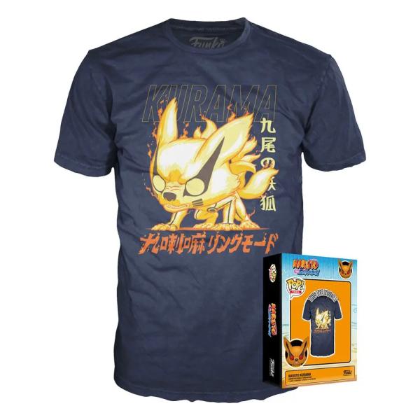 Funko Boxed Tee T-​Shirt - Naruto Shippuden Kurama