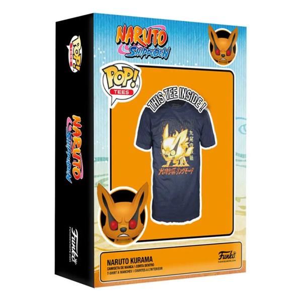 Funko Boxed Tee T-​Shirt - Naruto Shippuden Kurama