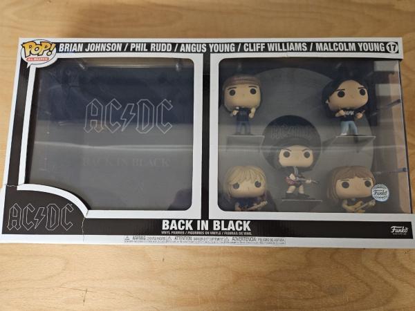 Lagerbruch FUNKO POP! - Music - ACDC Back in Black Brian Johnson Phil Rudd Angus Young Cliff Williams Malcom Young #17 Special Edition