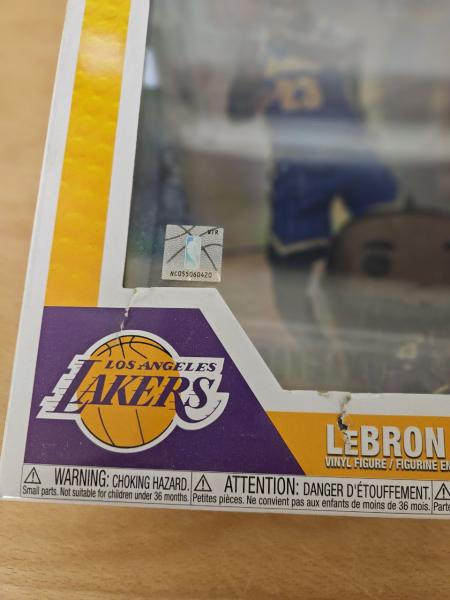 Lagerbruch FUNKO POP! - Sports - NBA Los Angeles Lakers LeBron James Trading Cards #02