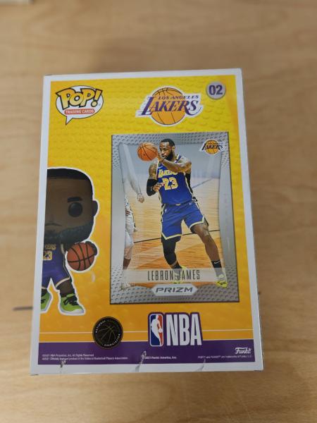 Lagerbruch FUNKO POP! - Sports - NBA Los Angeles Lakers LeBron James Trading Cards #02