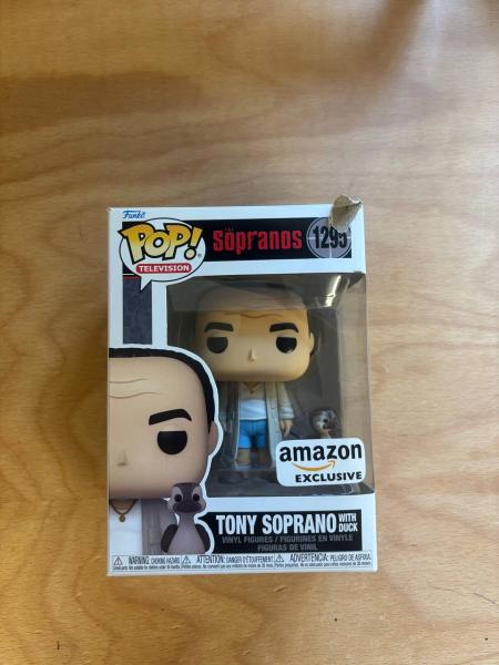 Lagerbruch Funko POP! -Television- The Sopranos Tony Soprano with Duck #1295