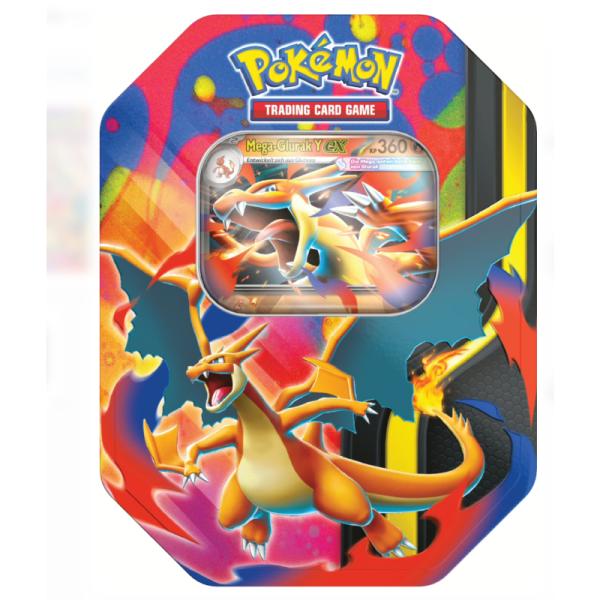 Pokemon Tin 127 Mega-Glurak Y