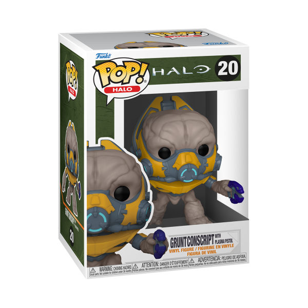 Funko Pop! Halo Infinite Grunt Mit Weapon - Die Coole Sammelfigur Für Echte Halo-Fans!